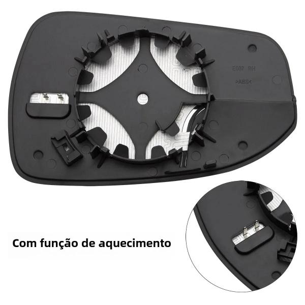 Imagem de Vidro De Espelho Elétrico Aquecido Para Ford Fusion 2013-2020 Lado Direito Esquerdo DS7Z17K707B