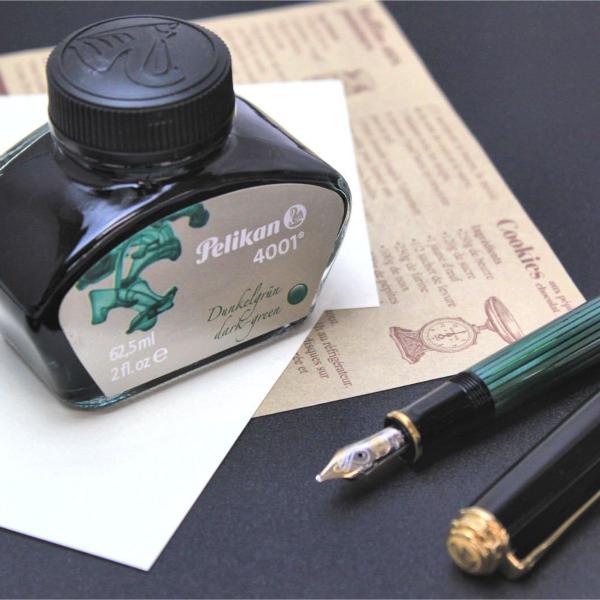 Imagem de Vidro de Tinta para Caneta Tinteiro Pelikan 4001 62,5ml