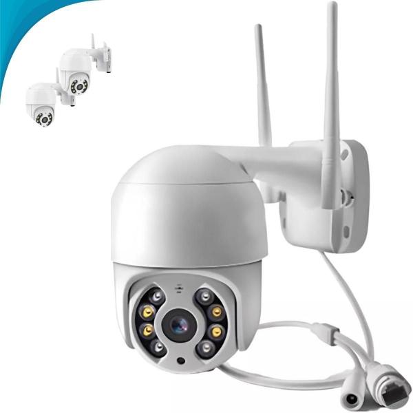 Vigilância 360 Externa Hd Wifi Prova Dágua - Atena Imagem de Vigilância 360 Externa Hd Wifi Prova Dágua