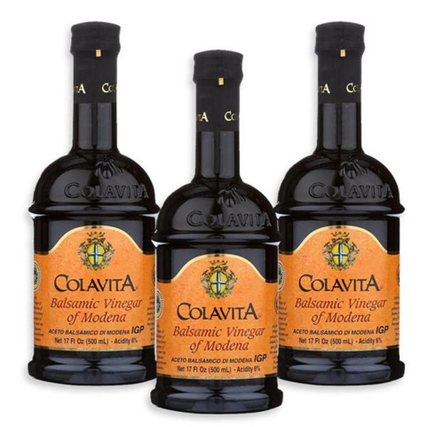 Vinagre Balsâmico De Modena Colavita 500Ml ( 3 Und ) Imagem de Vinagre Balsâmico De Modena Colavita 500Ml ( 3 Und )