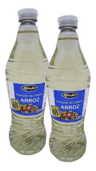 Vinagre De Cereal Arroz 750ml Kenko - (Kit com 2) Imagem de Vinagre De Cereal Arroz 750ml Kenko - (Kit com 2)