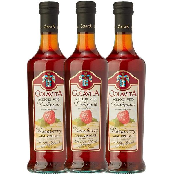 Vinagre De Framboesa Colavita 500Ml (3X) Imagem de Vinagre De Framboesa Colavita 500Ml (3X)