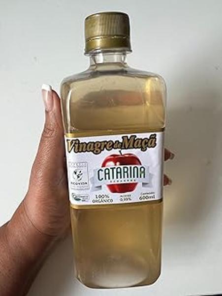 Imagem de Vinagre De Maçã 100% Orgânico 600ml Catarina