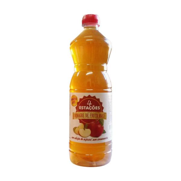 Vinagre De Maçã 6% 740ml Zero Açúcar 100% Natural - Kit Com 2 Unidades - 4 Estações Imagem de Vinagre De Maçã 6% 740ml Zero Açúcar 100% Natural - Kit Com 2 Unidades - 4 Estações