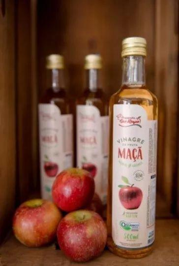 Vinagre De Maçã Orgânico Kit 12 Unid. 500ml Acidez 4,2% - São Roque Imagem de Vinagre De Maçã Orgânico Kit 12 Unid. 500ml Acidez 4,2%
