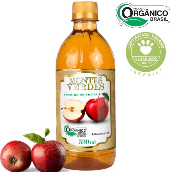 Imagem de Vinagre De Maçã Orgânico Montes Verdes 530ml