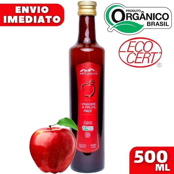 Imagem de Vinagre de Maça Orgânico Serra Gaucha Acidez 4% - 500ml