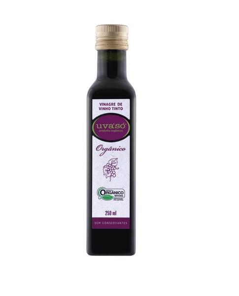 Vinagre De Vinho Tinto Orgânico Acidez 6% Uva'Só 250 Ml - UvaSó Imagem de Vinagre De Vinho Tinto Orgânico Acidez 6% Uva'Só 250 Ml