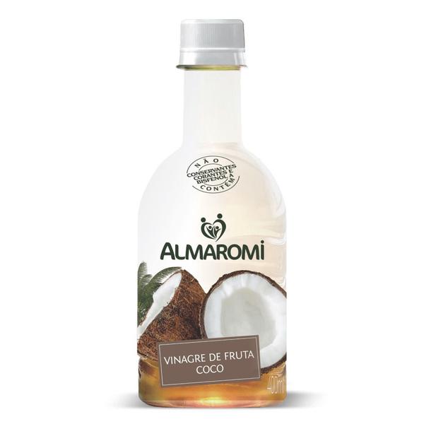 Imagem de Vinagre Super Saboroso De Fruta Coco Almaromi Frasco 400ml