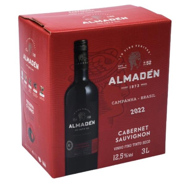 Imagem de Vinho Almadén Cabernet Sauvignon Bag in Box 3000ml