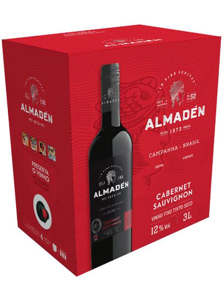 Imagem de Vinho Almadén Cabernet Sauvignon Tinto Seco Bag-in-Box 3000 mL