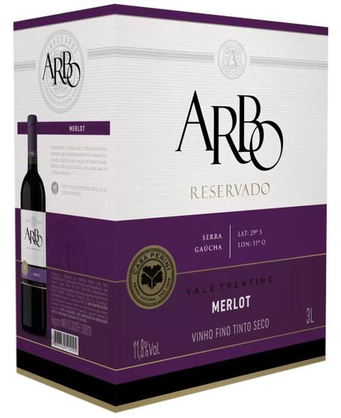 Imagem de Vinho Arbo Tinto Seco Merlot Casa Perini Bag In Box 3L