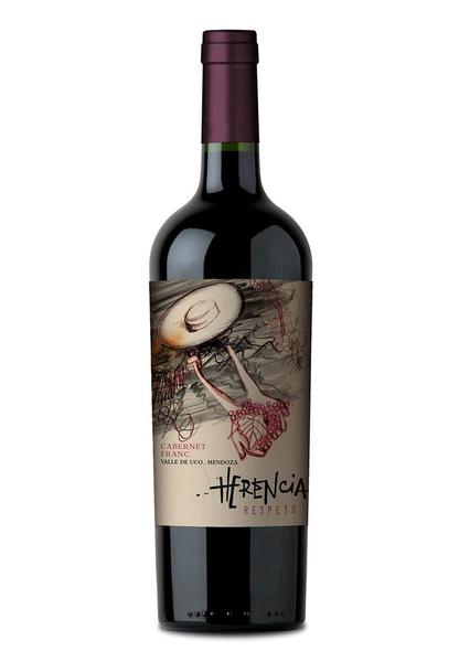 Imagem de Vinho Argentino Herencia Respeto Cabernet Franc 750ml