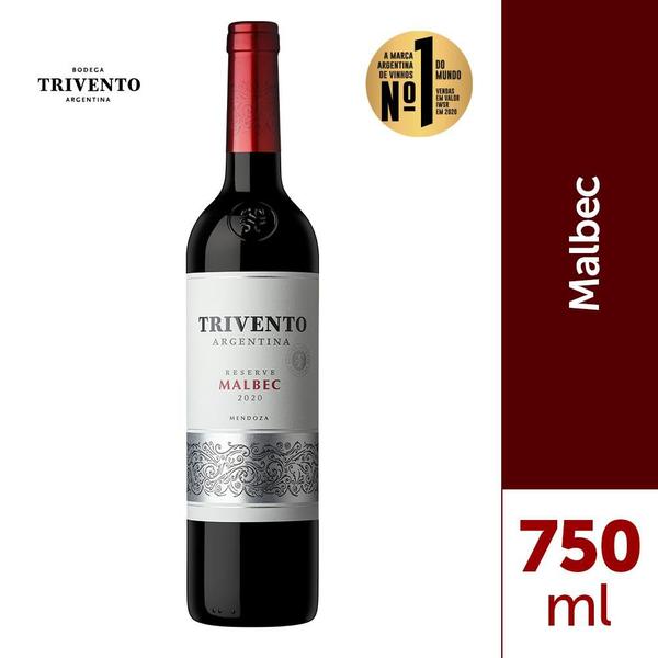 Imagem de Vinho Argentino Trivento Malbec - 750ML