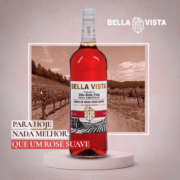 Imagem de Vinho Bella Vista Rose Suave 750ml