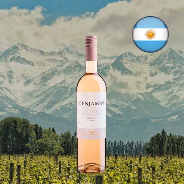 Vinho Benjamin Nieto Senetiner Suave Rosé 750ml Imagem de Vinho Benjamin Nieto Senetiner Suave Rosé 750ml