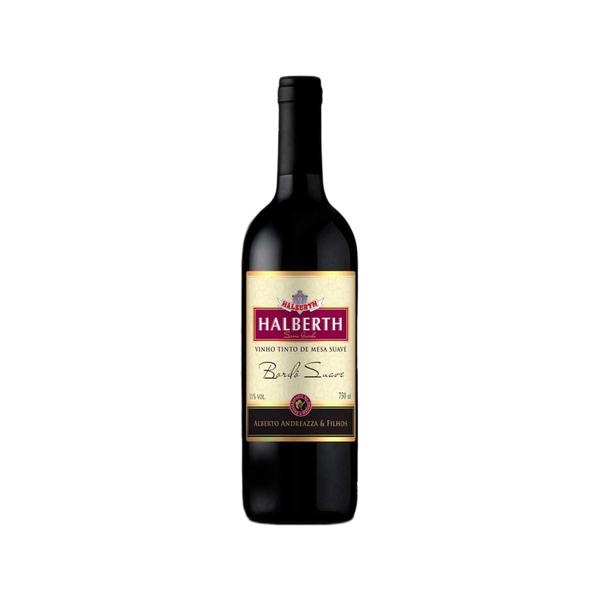 Imagem de Vinho Bordo Halberth Tinto Suave 750ml