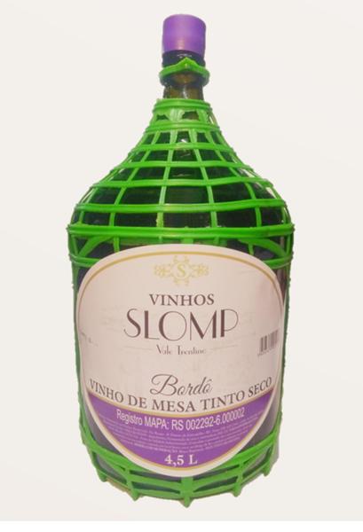 Imagem de Vinho Bordô Seco Slomp - Garrafão 4,5L