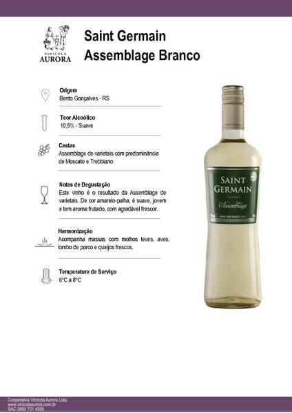 Imagem de Vinho Branco Assemblage Serra Gaúcha 750 ml