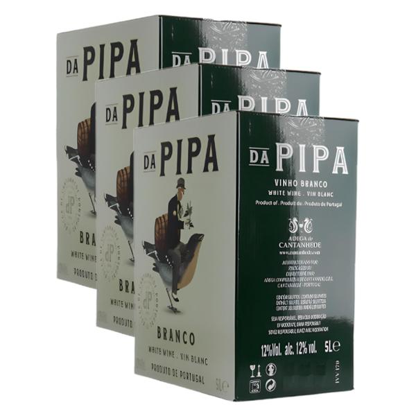 Imagem de Vinho Branco Da Pipa Bag In Box 5l Adega De Catanhede 3 Und