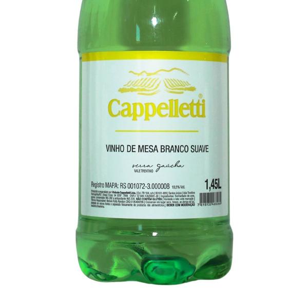 Imagem de Vinho Branco de Mesa Suave 1,45L Pet Vinhos Cappelletti