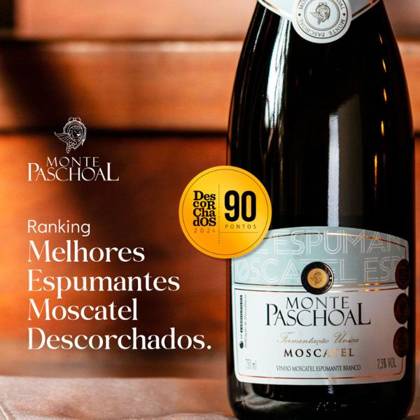 Imagem de Vinho branco espumante Moscatel Monte Paschoal 750ml