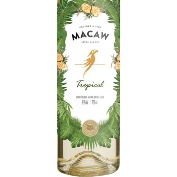 Vinho Branco Frisante Casa Perini Macaw Tropical 750ml Imagem de Vinho Branco Frisante Casa Perini Macaw Tropical 750ml