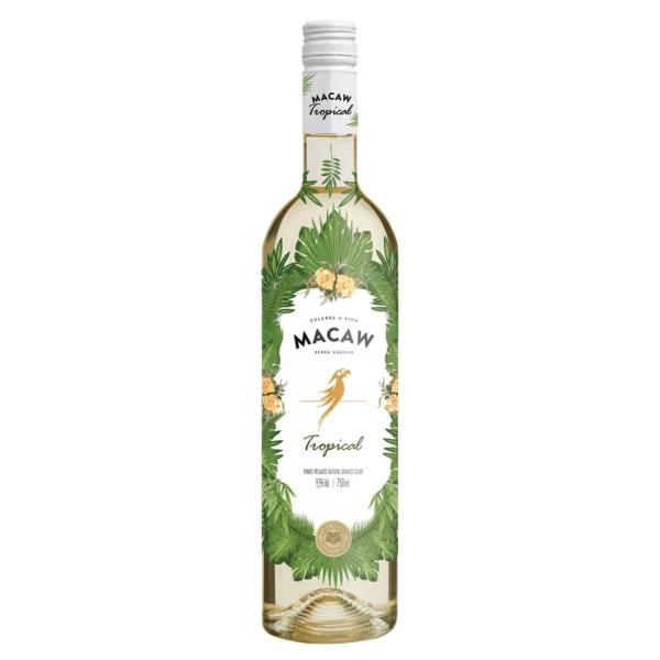 Vinho Branco Frisante Casa Perini Macaw Tropical 750ml Imagem de Vinho Branco Frisante Casa Perini Macaw Tropical 750ml