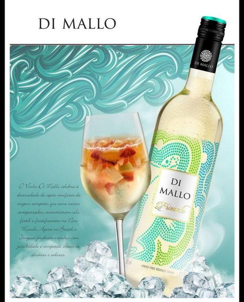 Imagem de VINHO BRANCO FRISANTE  DIMALLO MOSCATEL - 750ml - PANIZZON