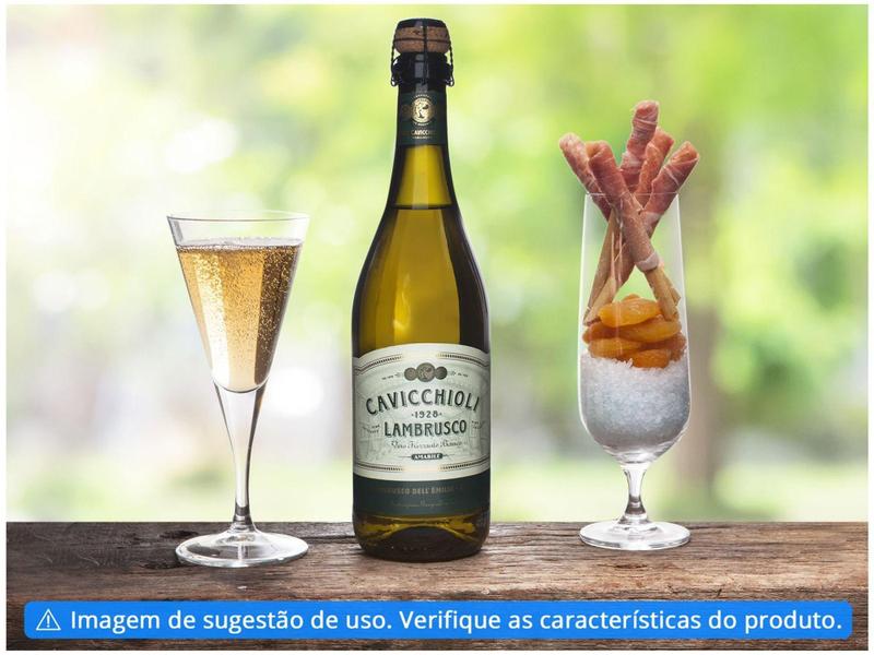 Imagem de Vinho Branco Frisante Suave Cavicchioli Lambrusco - 750ml