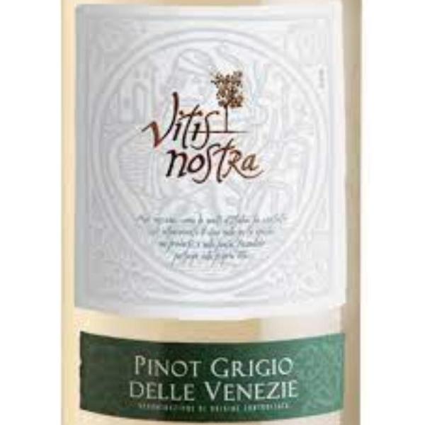 Imagem de Vinho Branco Italia Pinot Grigio Vitis Nostra 750ml Kit 2un