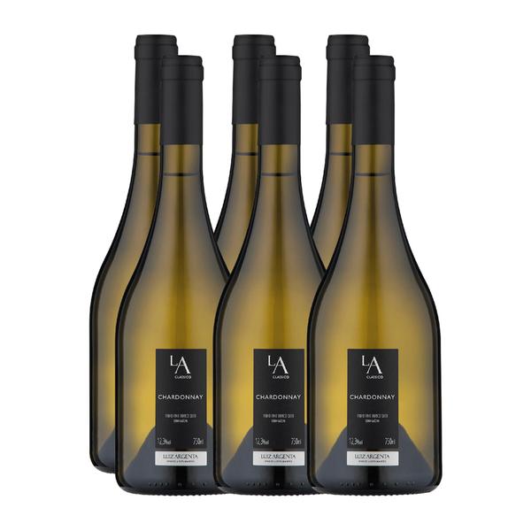 Imagem de Vinho Branco Luiz Argenta Classico Chardonnay 750ml 6 Und