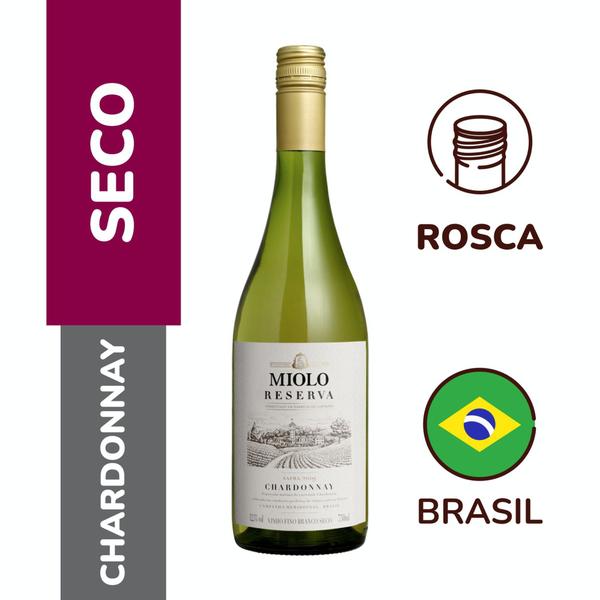Imagem de Vinho Branco Miolo Reserva Chardonnay 750 mL