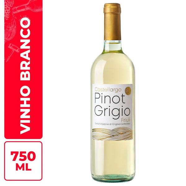 Imagem de Vinho Branco Pinot Grigio Castellargo 750ml