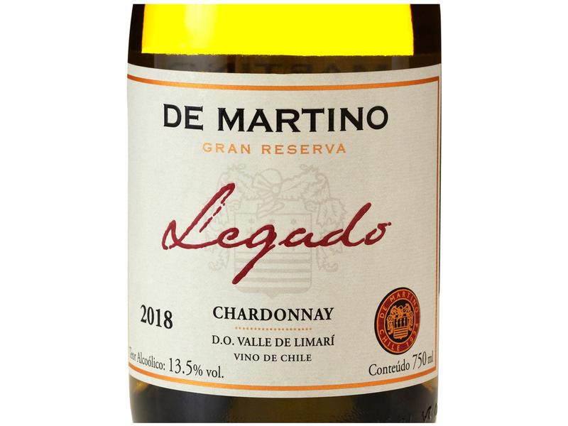 Imagem de Vinho Branco Seco De Martino Premium Legado Gran