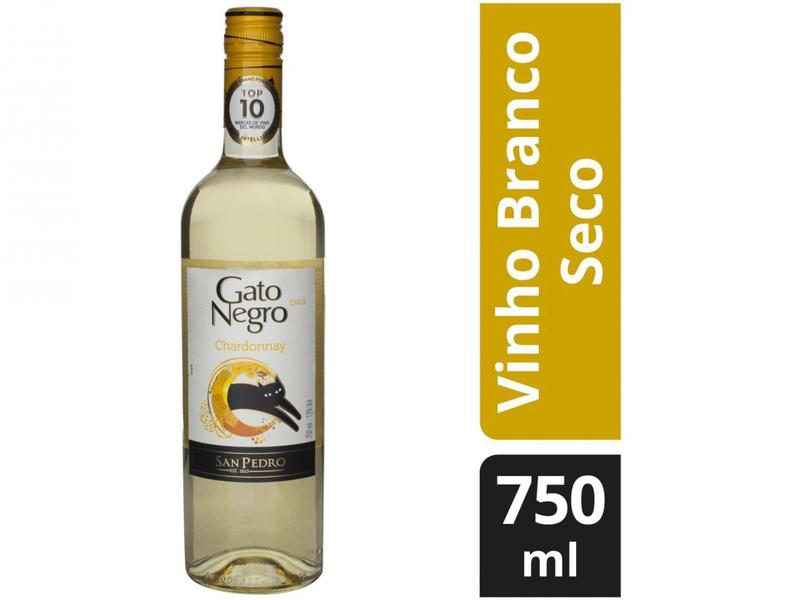 Imagem de Vinho Branco Seco Gato Negro Chardonnay 750ml