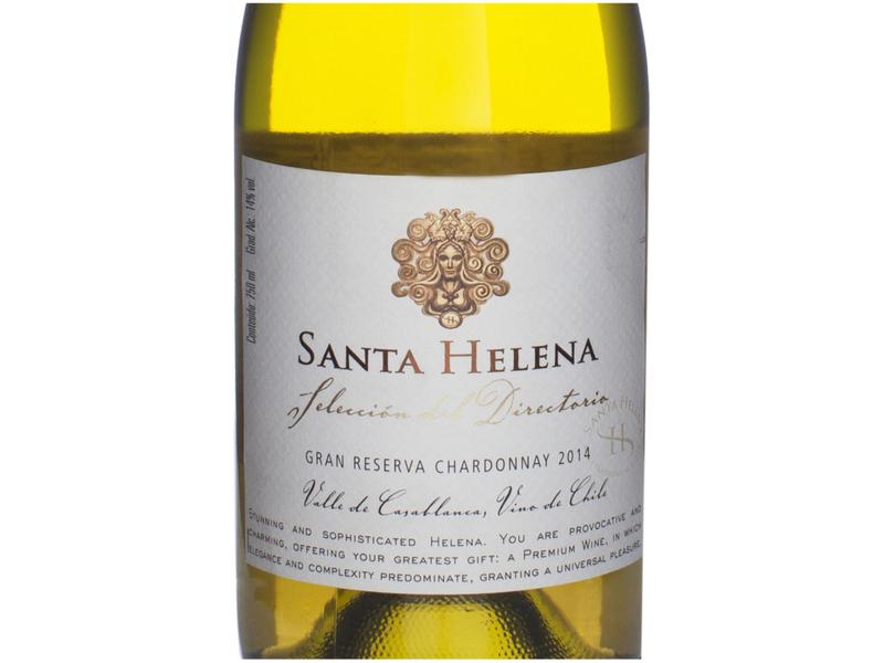 Imagem de Vinho Branco Seco Santa Helena Gran Reserva Chardonnay 2016 750ml