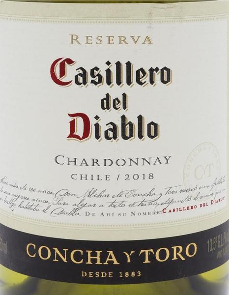 Imagem de Vinho Casillero Del Diablo Chardonnay 750Ml