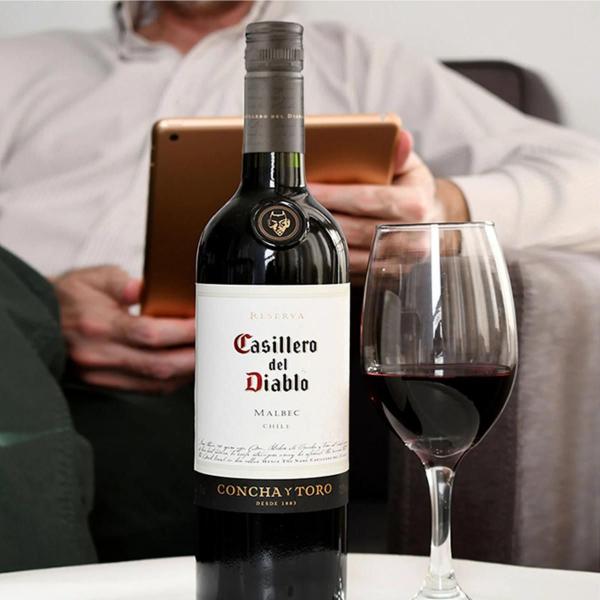 Imagem de Vinho Casillero Del Diablo Malbec Concha Y Toro 750Ml