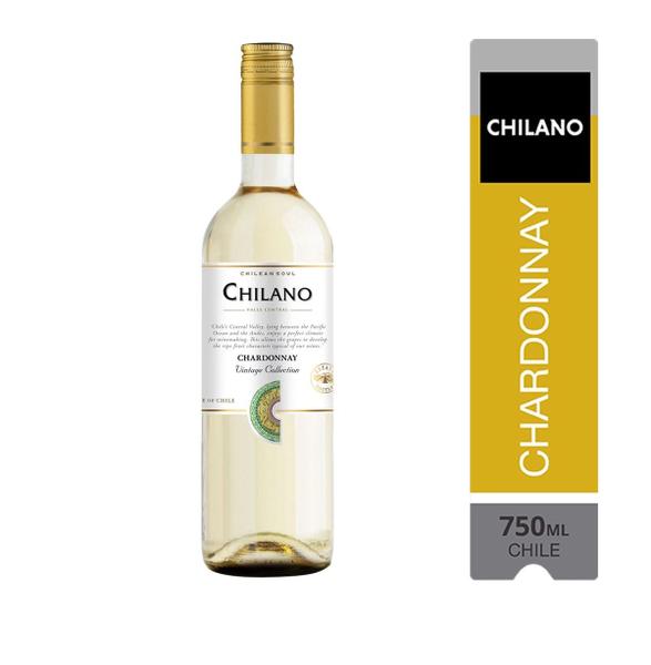 Imagem de Vinho Chilano Chardonnay Branco Seco Chileno 750ml