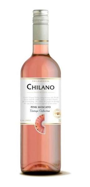 Vinho Chileno 750ml - Rose Moscato - Chilano Imagem de Vinho Chileno 750ml - Rose Moscato - Chilano