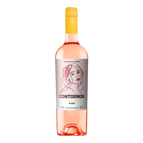 Imagem de Vinho Chileno Fino Rosé Seco Contornos Reserva 750ml Acclamé