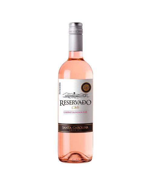 Vinho Chileno Santa Carolina Reservado Rosé 750ML - VAREJO Imagem de Vinho Chileno Santa Carolina Reservado Rosé 750ML