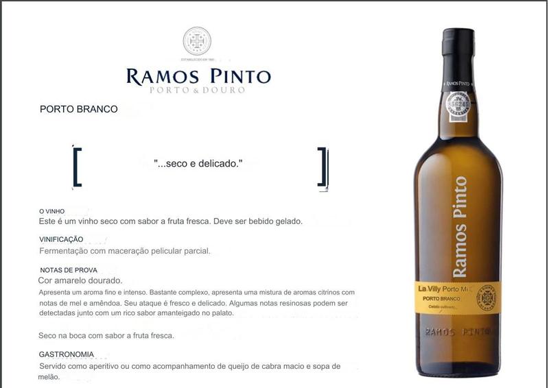 Imagem de Vinho do Porto Adriano Ramos Pinto Branco 750ml