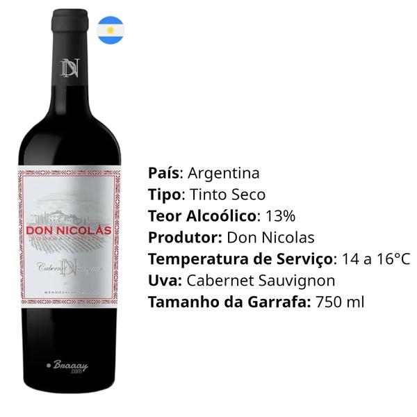 Imagem de Vinho don nicolas cabernet sauvignon