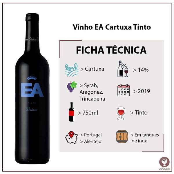 Imagem de Vinho EA Cartuxa Tinto - 750ml