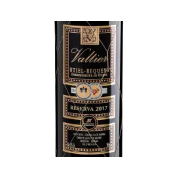 Imagem de Vinho Espanhol Valtier Reserva DOP Utiel-Requena 2017 750ml