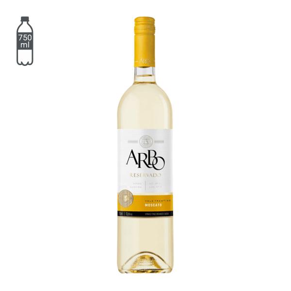 Imagem de Vinho Fino Branco Seco Moscato 750ml Arbo Reservado - Casa Perini