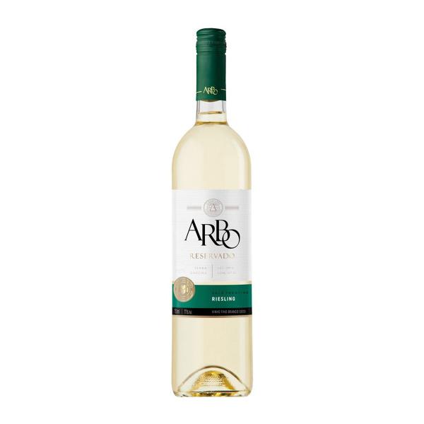 Imagem de Vinho Fino Branco Seco Riesling 750ml Arbo Reservado - Casa Perini