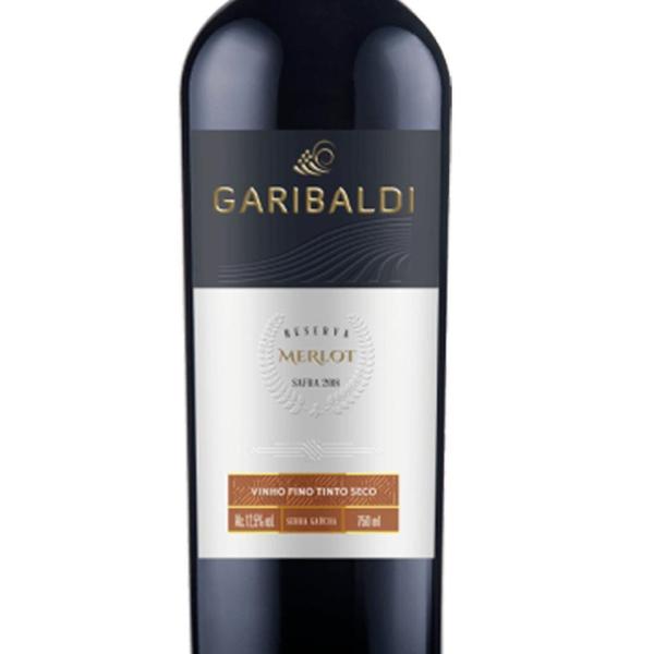 Imagem de Vinho Garibaldi Tinto Seco Merlot 1x750ml